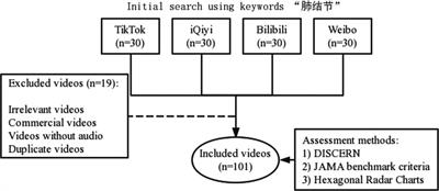 Assessment of videos related to lung nodules in China